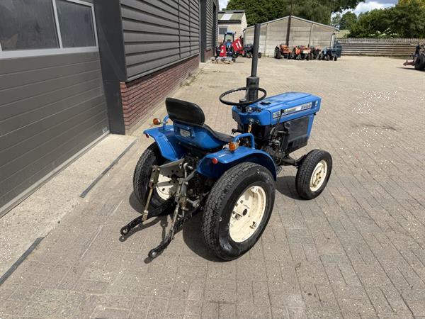Grote foto iseki tx1410 4wd minitractor op gazonbanden agrarisch tractoren