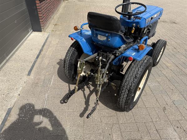 Grote foto iseki tx1410 4wd minitractor op gazonbanden agrarisch tractoren