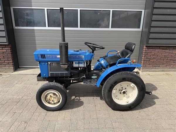 Grote foto iseki tx1410 4wd minitractor op gazonbanden agrarisch tractoren