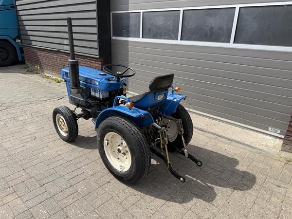 Grote foto iseki tx1410 4wd minitractor op gazonbanden agrarisch tractoren
