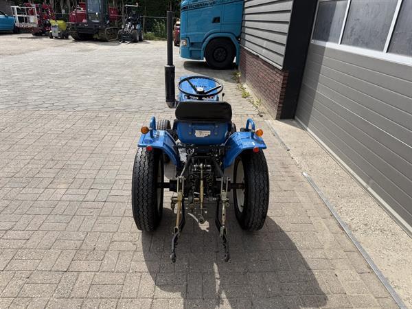 Grote foto iseki tx1410 4wd minitractor op gazonbanden agrarisch tractoren