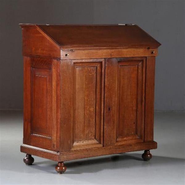 Grote foto hollands bureau ingelegd met sterren ca 1700 een fabuleuze blikvanger no.822411 antiek en kunst overige in antiek gebruiksvoorwerpen