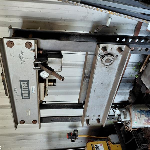 Grote foto matra werke gmbh zware werkplaatspers doe het zelf en verbouw ijzerwaren en bevestigingsmiddelen