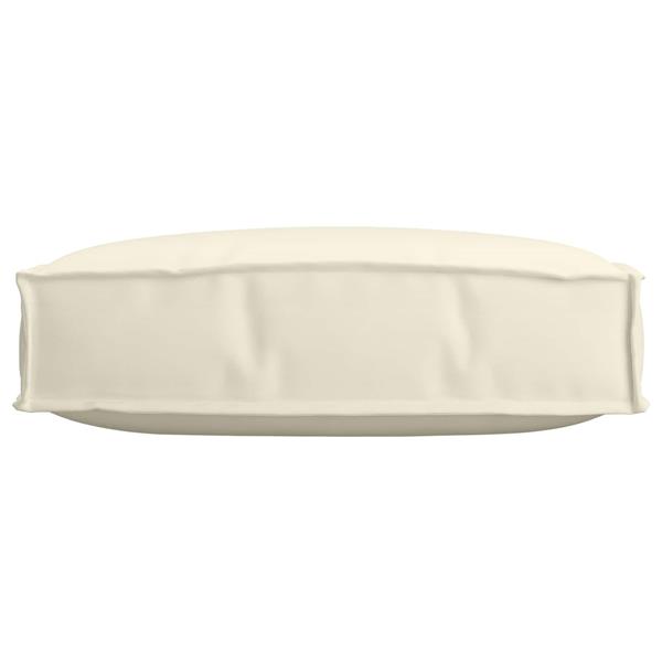 Grote foto vidaxl kussen cr me 60 x 60 x 12 cm oxford stof huis en inrichting woningdecoratie