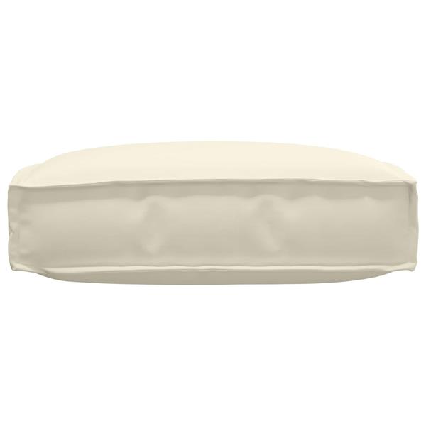 Grote foto vidaxl kussen cr me 60 x 60 x 12 cm oxford stof huis en inrichting woningdecoratie