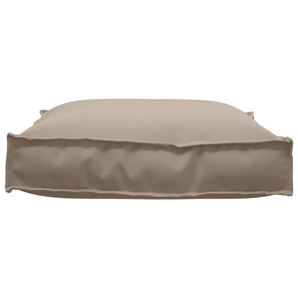 Grote foto vidaxl kussen taupe 70 x 70 x 12 cm oxford stof huis en inrichting woningdecoratie
