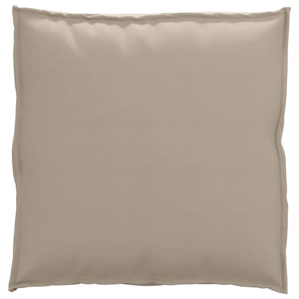 Grote foto vidaxl kussen taupe 70 x 70 x 12 cm oxford stof huis en inrichting woningdecoratie