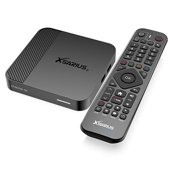 Grote foto xsarius stream 4k android iptv streaming box audio tv en foto algemeen