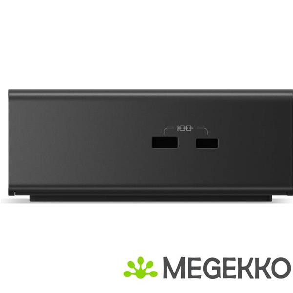 Grote foto lenovo thinkpad usb4 dock 5000 bedraad thunderbolt 4 zwart computers en software overige computers en software