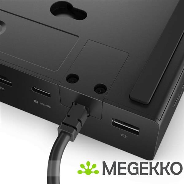Grote foto lenovo thinkpad usb4 dock 5000 bedraad thunderbolt 4 zwart computers en software overige computers en software