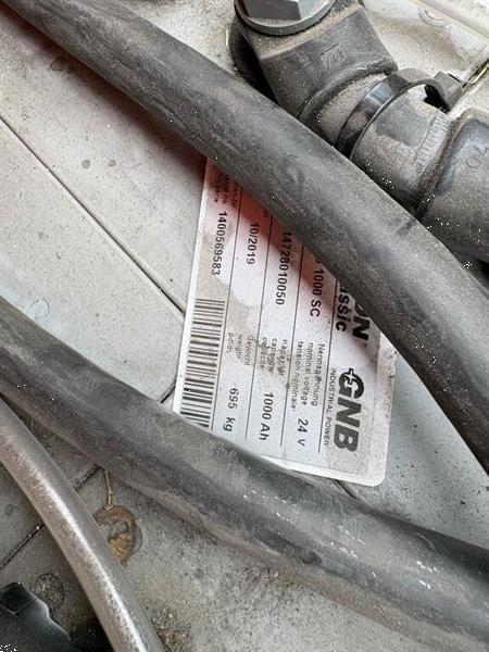 Grote foto vs 22886 elektrische heftruck toyota 7fbest15 agrarisch heftrucks