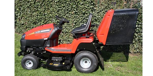 Grote foto shibaura sx20g tuin en terras zitmaaiers