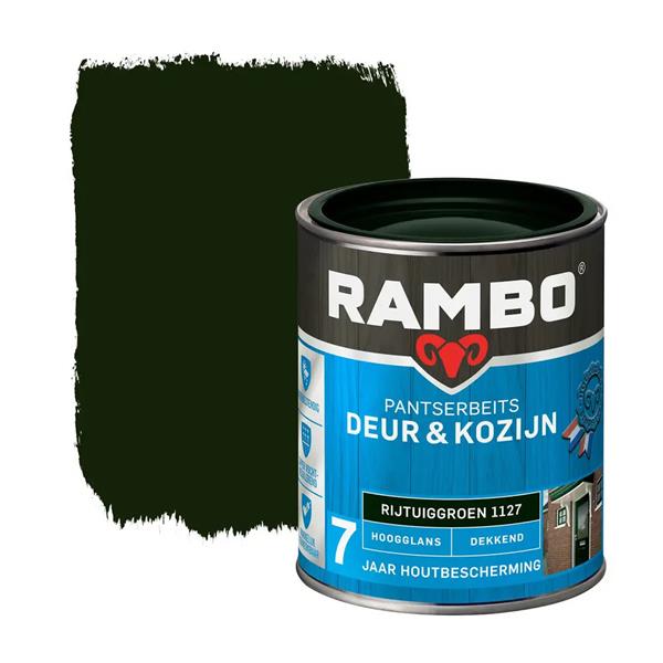 Grote foto pantserbeits deur kozijn dekkend hoogglans 750 ml doe het zelf en verbouw verven en sierpleisters