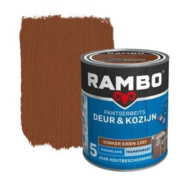 Grote foto pantserbeits deur kozijn transparant hoogglans 750 ml doe het zelf en verbouw verven en sierpleisters