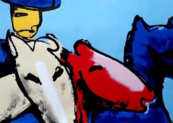 Grote foto nieuw werk van corneille herman brood e.a. antiek en kunst litho en zeefdrukken