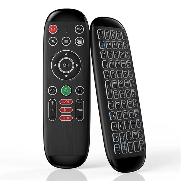 Grote foto retourdeal m6 air mouse met mini toetsenbord amp mediatoetsen computers en software toetsenborden