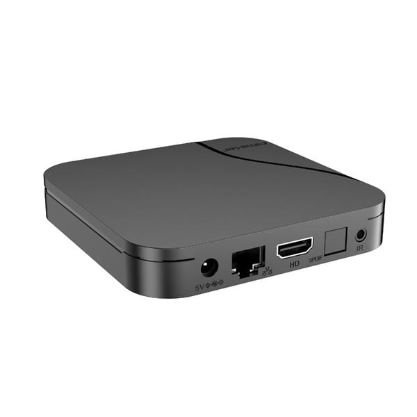 Grote foto retourdeal amiko a14 green plus 4k android iptv box telecommunicatie zenders en ontvangers