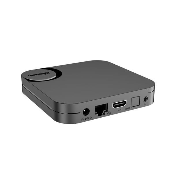 Grote foto retourdeal xsarius pure 4 plus 4k android iptv box bt remote telecommunicatie zenders en ontvangers