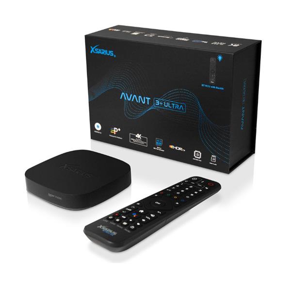Grote foto retourdeal xsarius avant 3 ultra black iptv box telecommunicatie zenders en ontvangers
