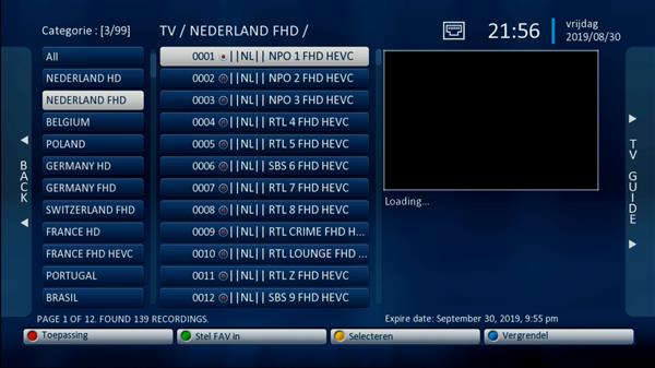 Grote foto retourdeal z tron iptv set top box telecommunicatie zenders en ontvangers