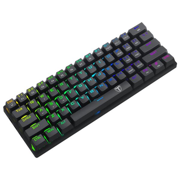 Grote foto retourdeal t dagger verde 60 rgb gaming toetsenbord spelcomputers games overige games