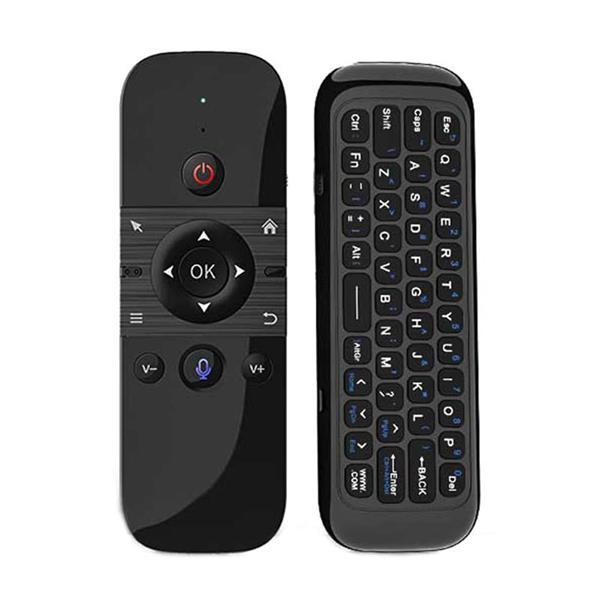 Grote foto retourdeal m8 air mouse met mini toetsenbord voice computers en software toetsenborden
