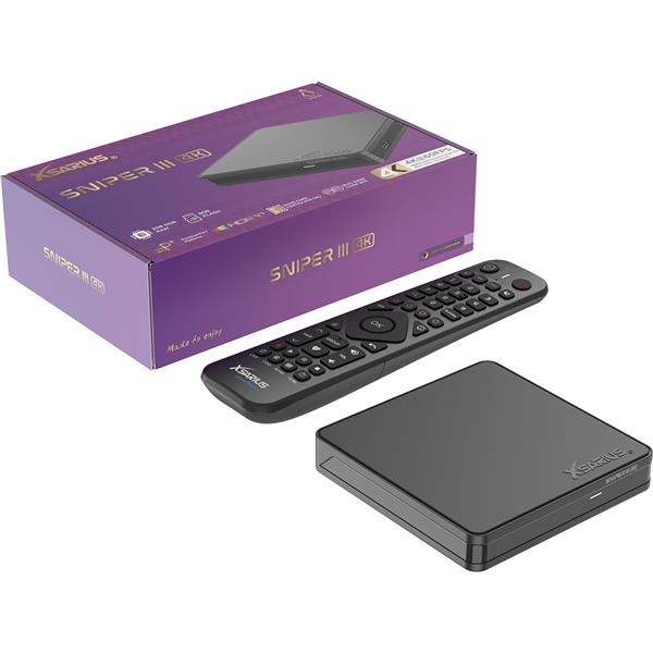 Grote foto retourdeal xsarius sniper 3 linux set top box sniper iii telecommunicatie zenders en ontvangers