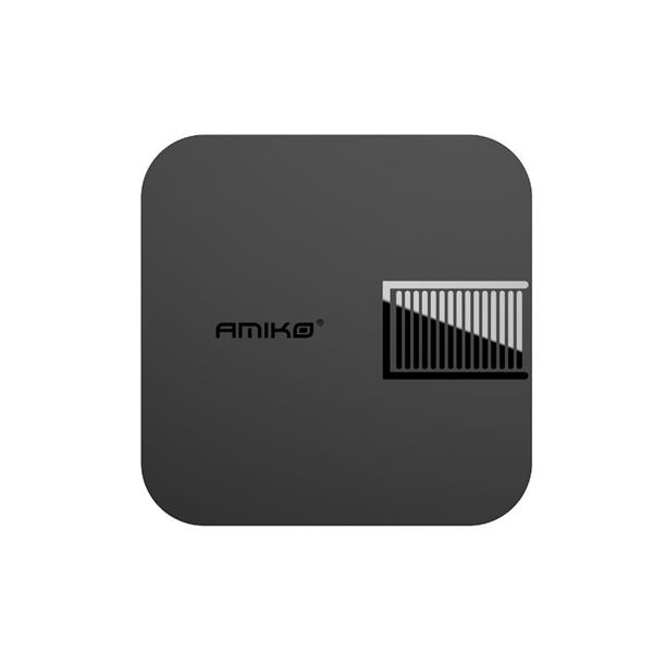 Grote foto retourdeal amiko a14 green android iptv box telecommunicatie zenders en ontvangers