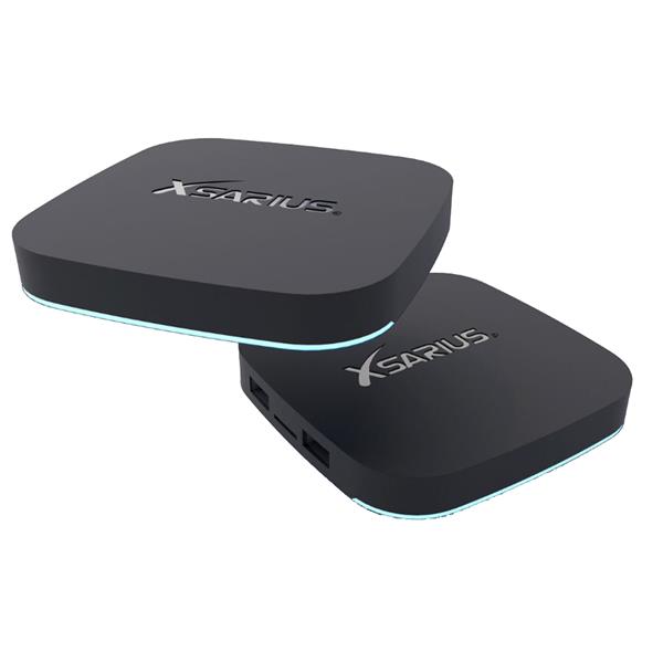 Grote foto retourdeal xsarius avant 3 ultra black iptv box telecommunicatie zenders en ontvangers