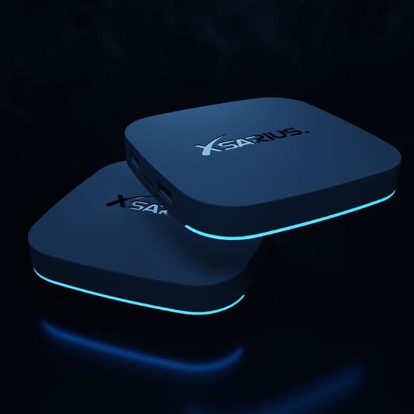 Grote foto retourdeal xsarius avant 3 ultra black iptv box telecommunicatie zenders en ontvangers