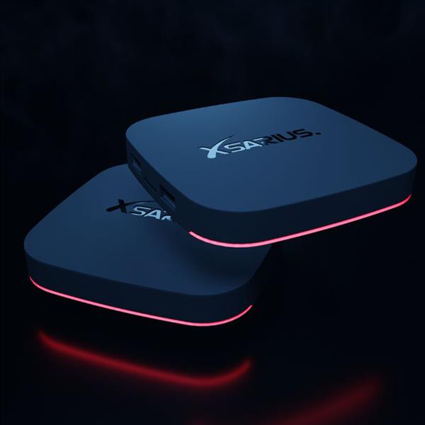 Grote foto retourdeal xsarius avant 3 ultra black iptv box telecommunicatie zenders en ontvangers