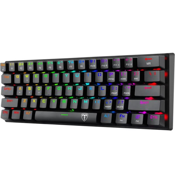 Grote foto retourdeal t dagger verde 60 rgb gaming toetsenbord spelcomputers games overige games