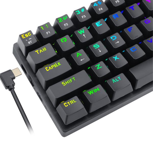 Grote foto retourdeal t dagger verde 60 rgb gaming toetsenbord spelcomputers games overige games