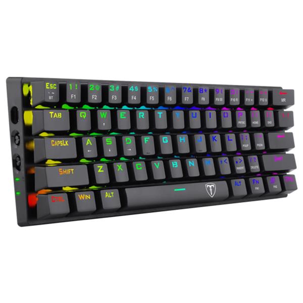 Grote foto retourdeal t dagger verde 60 rgb gaming toetsenbord spelcomputers games overige games