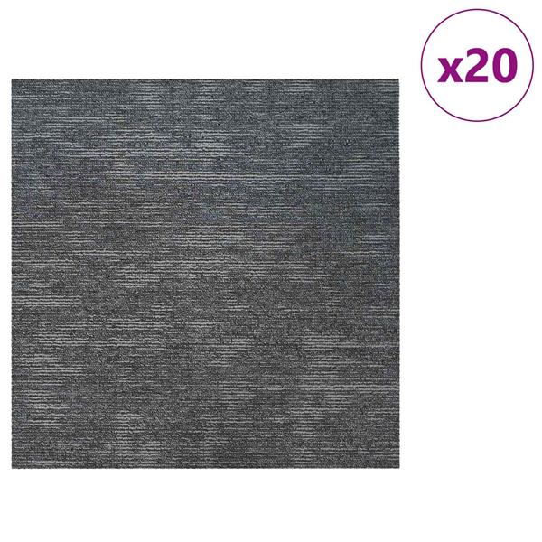 Grote foto vidaxl vloertegel luchtgrijs 50 x 50 cm 20 pcs pp en bitumen doe het zelf en verbouw tegels