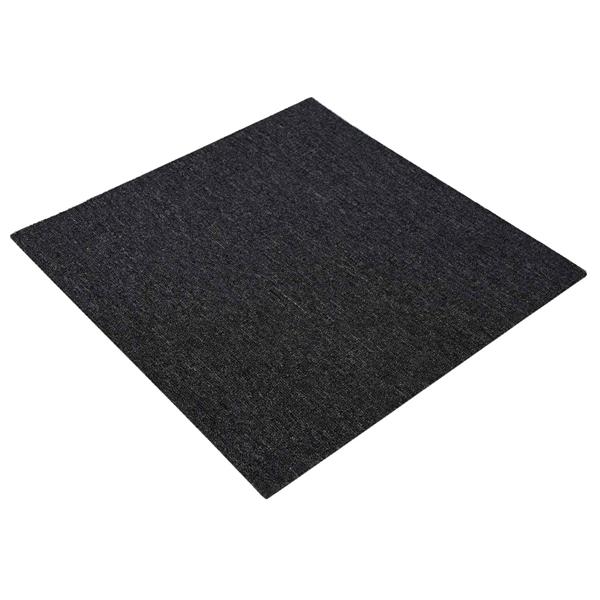 Grote foto vidaxl vloertegel donkergrijs 50 x 50 cm 20 pcs pp en bitumen doe het zelf en verbouw tegels