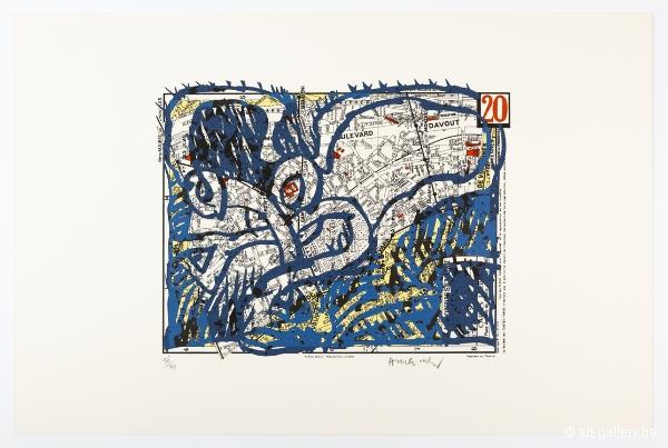 Grote foto gevraagd werken pierre alechinsky e.a. antiek en kunst overig