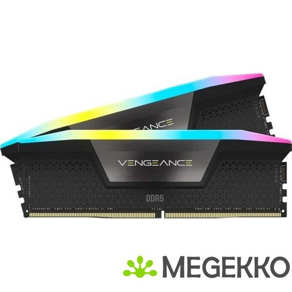 Grote foto corsair ddr5 vengeance rgb 2x8gb 6000 computers en software geheugens