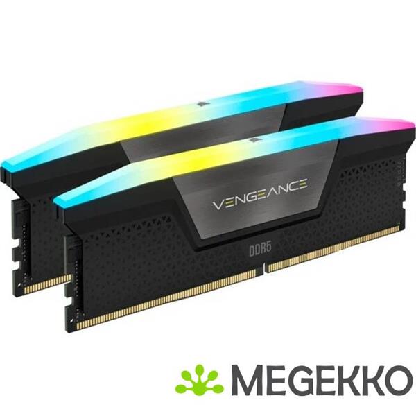 Grote foto corsair ddr5 vengeance rgb 2x8gb 6000 computers en software geheugens
