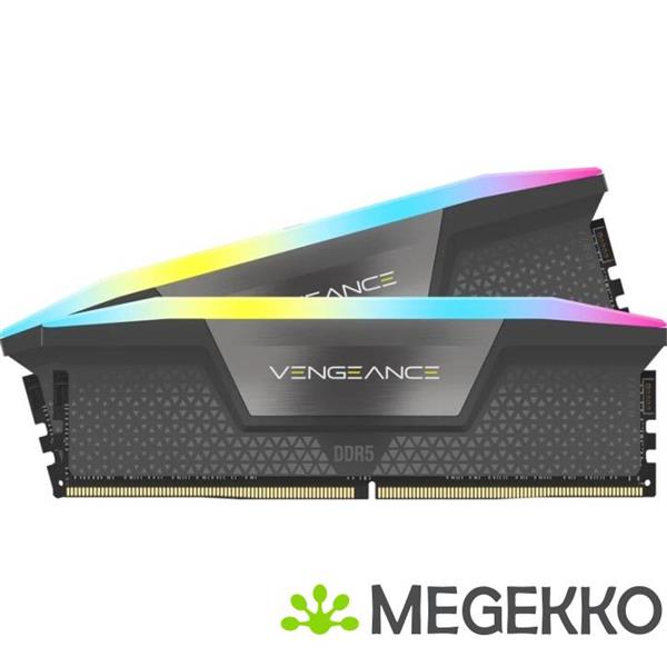 Grote foto corsair ddr5 vengeance rgb 2x8gb 6000 computers en software geheugens