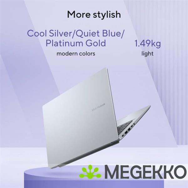 Grote foto asus vivobook 14 x1407qa ly089w copilot pc qualcomm snapdragon x1 26 100 14 computers en software overige computers en software
