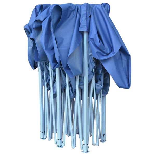 Grote foto vidaxl partytent blauw 291 x 580 x 315 cm oxford stof tuin en terras overige tuin en terras