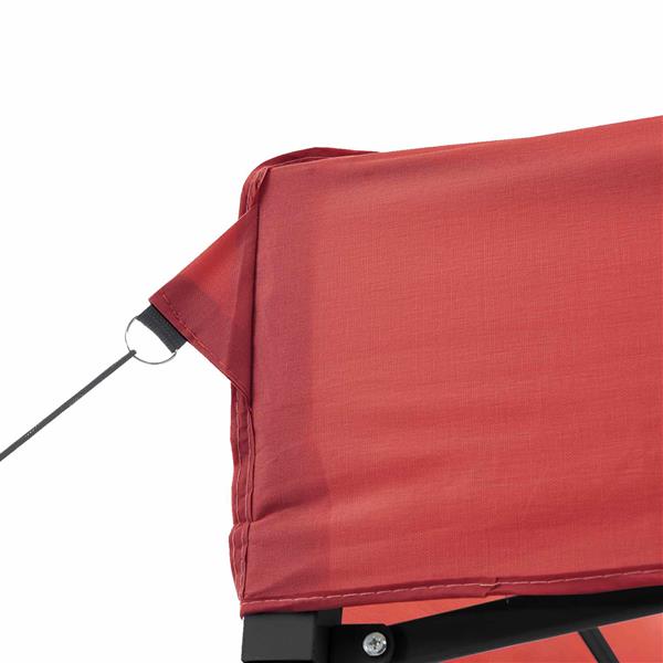 Grote foto vidaxl partytent bordeauxrood 292 x 580 x 315 cm oxford stof tuin en terras overige tuin en terras