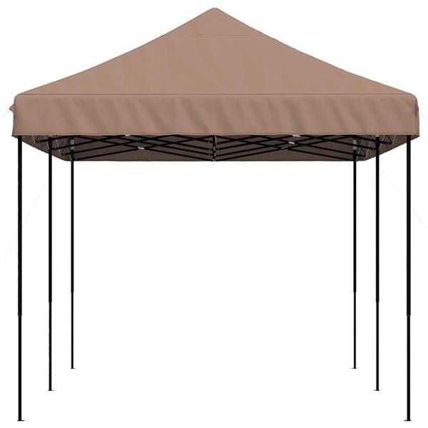 Grote foto vidaxl partytent bruin 292 x 580 x 315 cm oxford stof tuin en terras overige tuin en terras