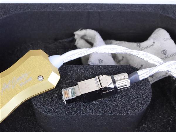 Grote foto crystal cable art series monet network high end audio ethernet cable 1 0 metre new 30 off audio tv en foto onderdelen en accessoires