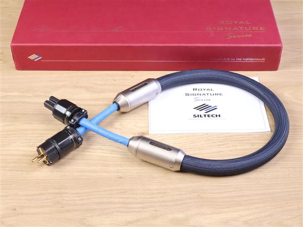 Grote foto siltech ruby mountain ii g7 royal signature high end audio power cable 1 0 metre audio tv en foto onderdelen en accessoires