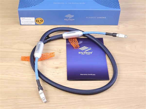 Grote foto siltech 880 network classic legend g9 high end audio ethernet cable 1 5 metre audio tv en foto onderdelen en accessoires