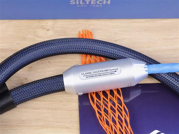 Grote foto siltech 880 network classic legend g9 high end audio ethernet cable 1 5 metre audio tv en foto onderdelen en accessoires