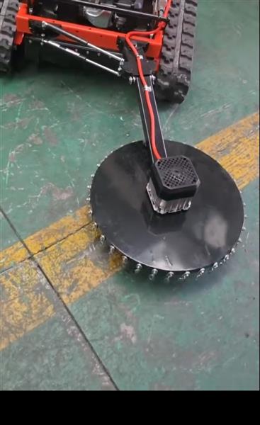 Grote foto rc benzine grasmaaier tuin en terras maairobots