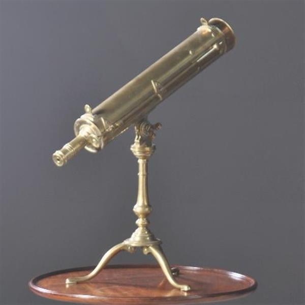 Grote foto gregorian draagbare spiegeltelescoop gesigneerd thomas wright 1826 1842 no.800224 antiek en kunst spiegels